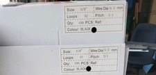 3/8 3:1 Pitch Wire Binding Spines 32 Loop 100...