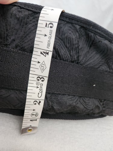 Vintage Rare LeSportsac Embroidered Black Embroidered Floral Crossbody Bag - Picture 11 of 11