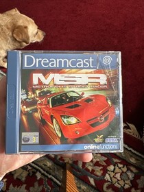Metropolis Street Racer Sega Dreamcast Racing Game with Manual