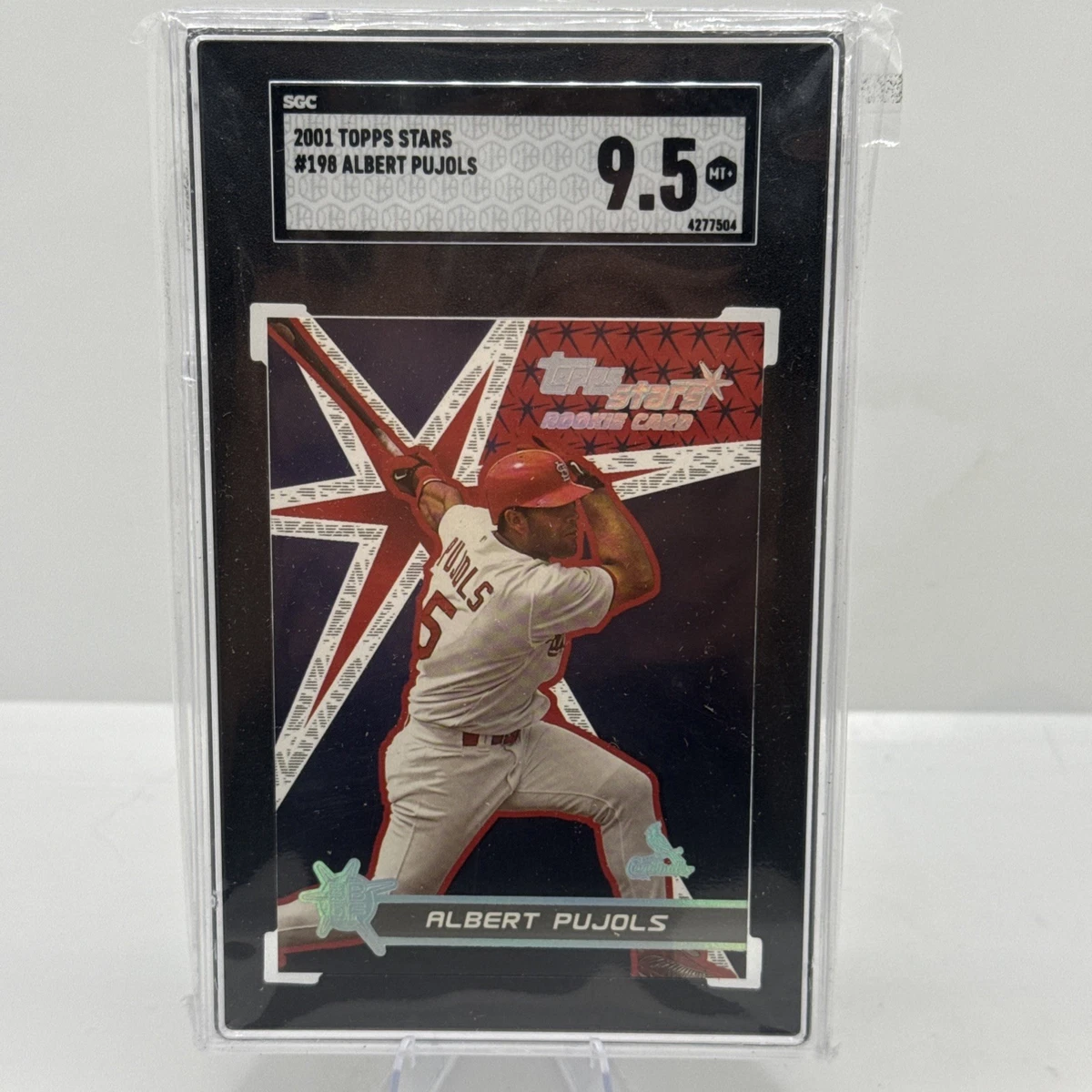 Topps Albert Pujols Grade 9.5 Baseball Sports Trading Cards