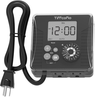 New Digital Outdoor Timer Waterproof, Dial Programmable Method, Outdoo