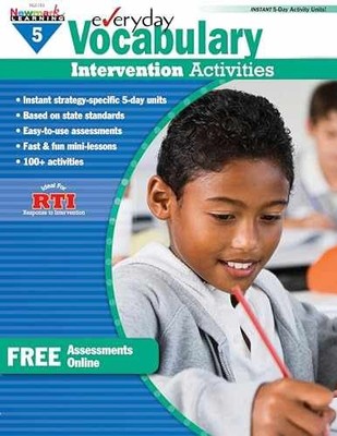 Everyday Vocabulary Intervention - Paperback, by Jackie Glassman - Very Good