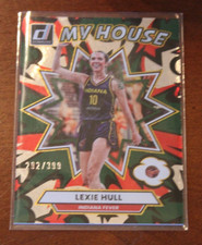 2025 Panini Donruss WNBA Lexie Hull  MY HOUSE  "GREEN" 292/399 Indiana Fever #10