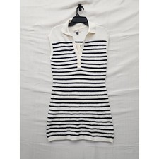Universal Thread Womens Sleeveless Sweater Dress Navy Blend Casual Size XS