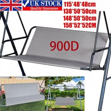 2/3 Seater Swing Seat Replacement Cover Part 900D Garden Swinging Bench Hammock