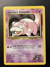 Sabrina's Slowpoke 95/132 Common Gym Heroes Pokemon Unlimited Lightly Played on eBay