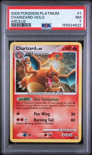 Charizard graded PSA 7 for sale on eBay