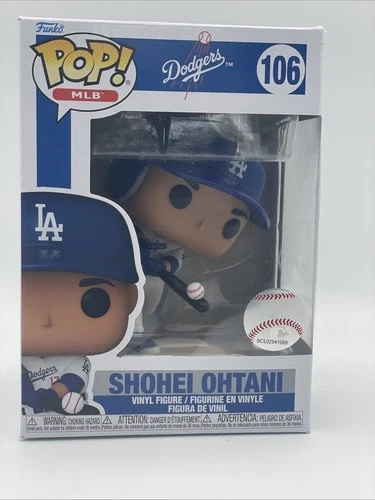 NEW with Defect : Funko POP! MLB #106 Los Angeles Dodgers Shohei Ohtani Figure
