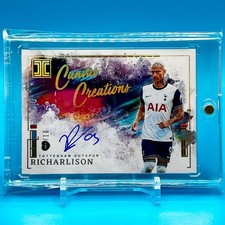 PANINI RICHARLISON Autograph Card 2024-25 Impeccable 10/10 Tottenham Refractor