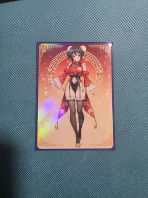 Beautiful Waifu Card -Akeno-Goddess ACG Custom DIY Fan Art Card 
