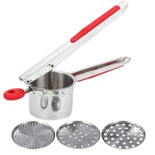 Elevador de patatas de acero inoxidable de alta resistencia puré triturador de patatas aparato de cocina