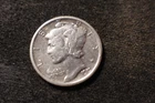 1919-S XF Solid Mercury Dime Super Fasces MCX