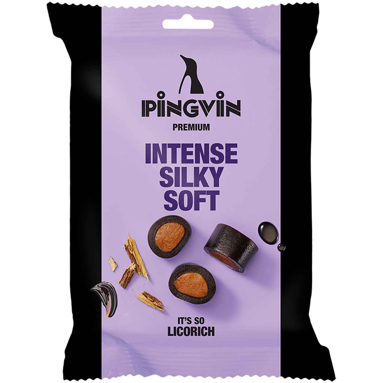 Лакричные жевательные резинки Toms Pingvin С ШЕЛКОВИСТОЙ текстурой -90 г - 2190₽