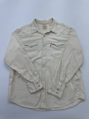 Levi's Jungen Western Natur Jeanshemd XL Druckknopfleiste - Bild 1 von 4