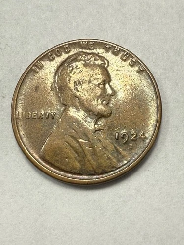 * 1924-D LINCOLN CENT- VF  (UPGRADE THAT TOUGH SPOT IN YOUR SET) PRICED TO SELL*
