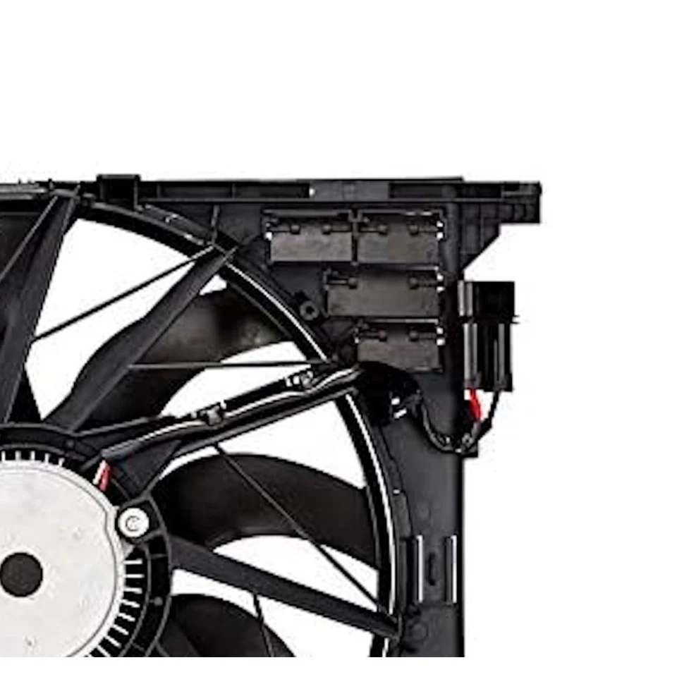 For BMW 640i xDrive Gran Coupe 2014-2019 Radiator And Condenser Fan | One Blade - Image 3 of 4