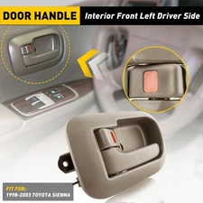 Interior Door Pull Handle Driver Front Side Beige For 1998-2003 Toyota Sienna H