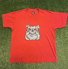 1986 Georgia Bulldogs Single Stitch Tshirt Made In USA Size XL