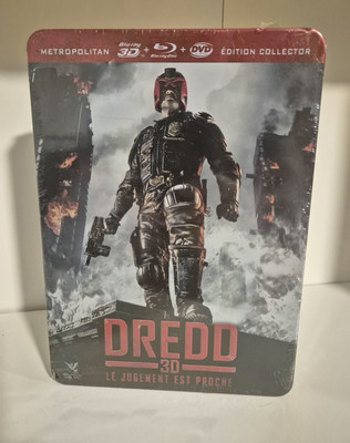 Dredd 3D Metropolitan Edition Blu-ray Steelbook Sealed OVP 