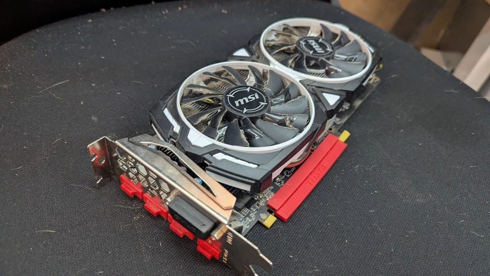 MSI AMD Radeon RX 470 4GB GDDR5 Graphics Card GPU - Image 2 of 3