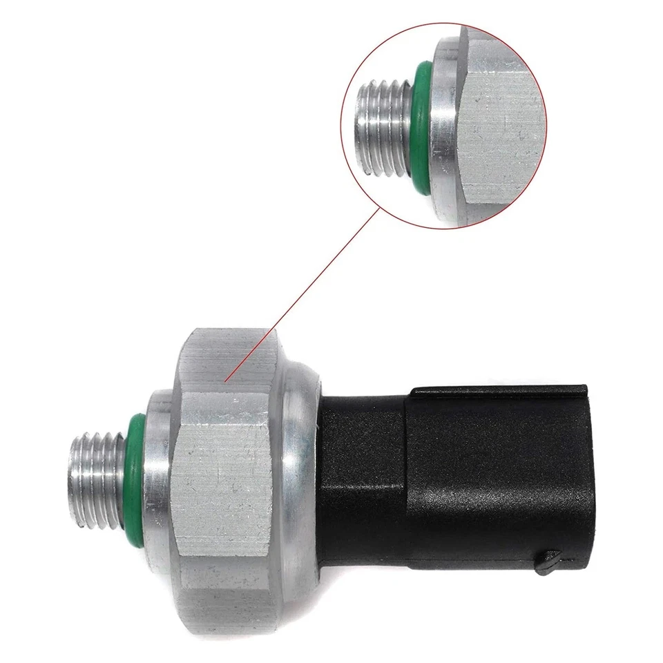 1Pcs A2110000283 A0045429018 A/C Refrigerant Pressure Sensor For Mercedes Benz Foto 2 de 4