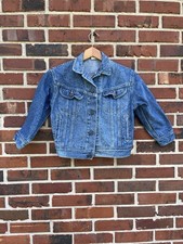 Kids LEE Denim Jacket Vintage 80s 90s Made In USA Small