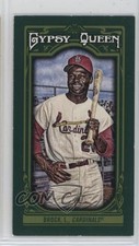 2013 Topps Gypsy Queen Mini Green 65/99 Lou Brock #82 HOF 1u6