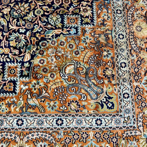 seidenteppich handgeknüpft Kaschmir 180 /265 cm ( FRISCH GEWASCHEN) - Bild 10 von 13