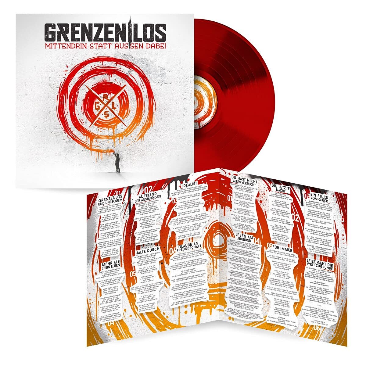 Grenzenlos Mittendrin statt außen dabei (Gtf. Ltd. Rotes Vinyl) (Vinyl LP)