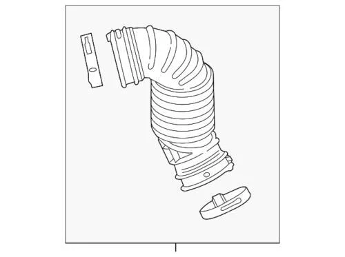 Conducto de salida de filtro de aire genuino GM 2012-2018 Chevrolet Sonic LS LT LTZ 94537633 Foto 2 de 3