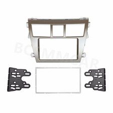 2 Din Car Stereo Radio DVD Fascia Frame Kit Fit For Toyota Yaris Sedan 2006-2012