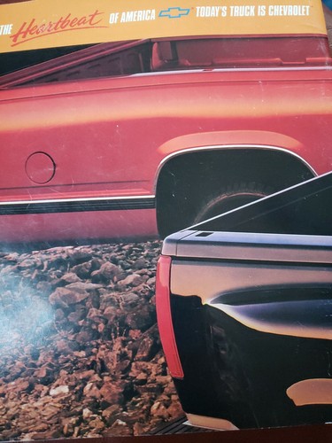 Chevy Truck's 1990 Dealership Brochure volume 2 - Picture 3 of 4