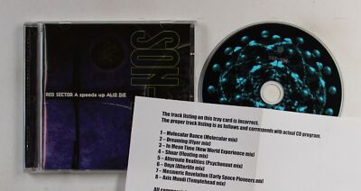 Son-Dha Red Sector A Speeds Up Alio Die GER CD 2001 + Tracklisting Correction