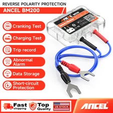 ANCEL BM200 Car Battery Load Tester 12V Automotive Battery Monitor Bluetooth