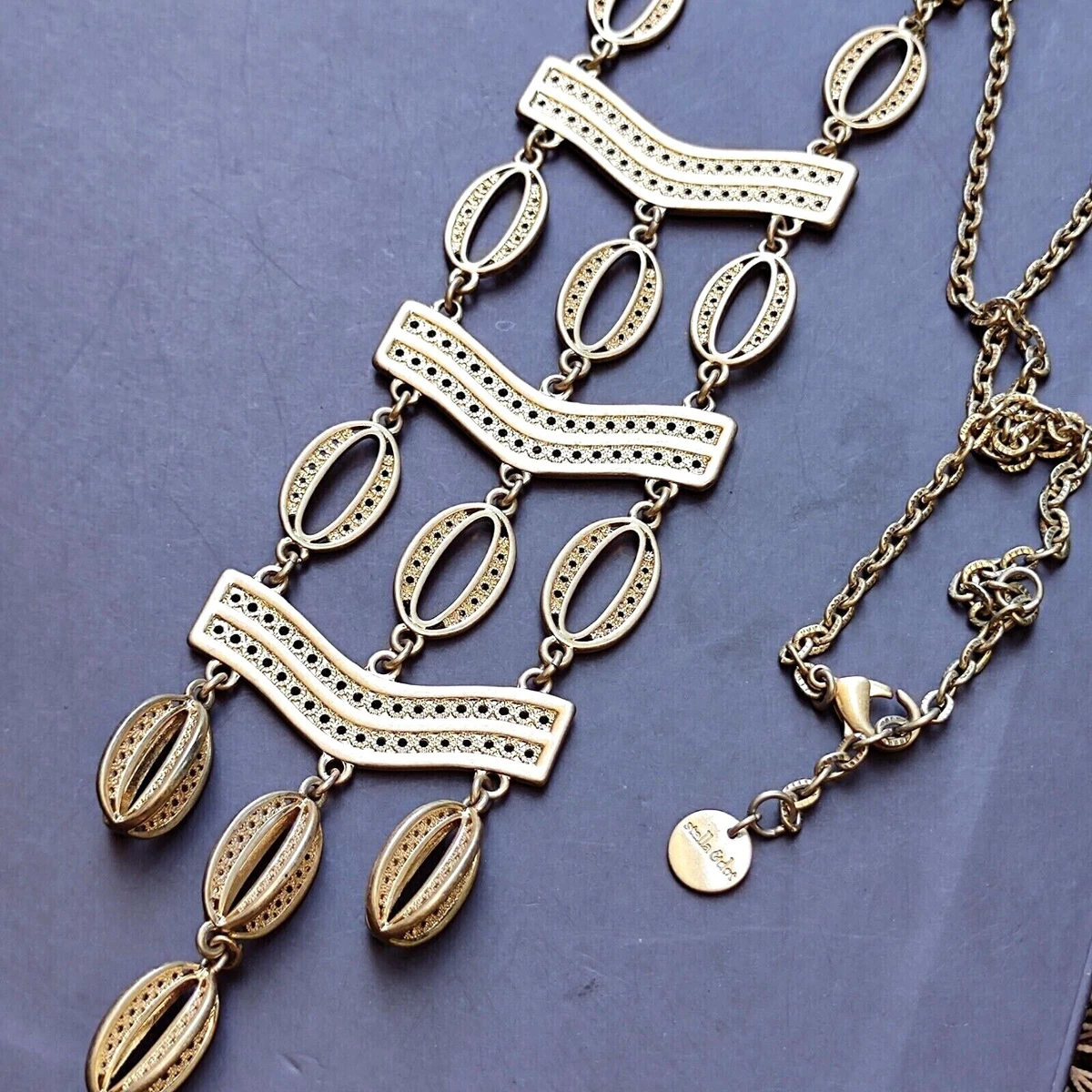 Stella and deals dot long necklace