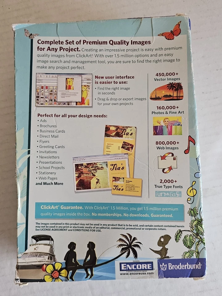 Clickart 1.5 million Contains all 8 Discs Premium Quality Images (for PC) New - Image 4 of 4