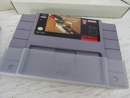 Lot of 5 Super Nintendo Games Some w/ Box NBA NFL MLB Monopoly CLEAN - Picture 6 of 9
