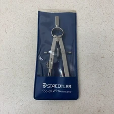 Vintage Staedtler Compass 556 68 Made in WP Germany Drafting Tool Equipment Art