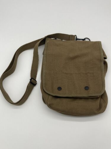 Rothco Canvas Map Case Shoulder Bag *BRAND NEW* - Afbeelding 1 van 6