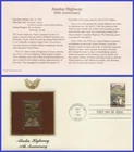 USA7 #2635 U/A GOLDEN REPLICA FDC   Alaska Highway