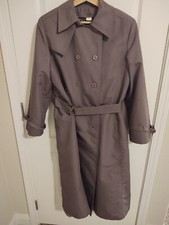 Vintage Fitz Purple Lined Jacket Coat,trench Coat Water/wind Resist