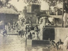 India Vintage Photograph BAIDYANATH SHIVA HOLY PLACE 11.75in x 9.75in