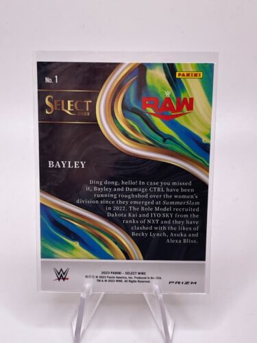 2023 WWE - Select - Sensations - Silber - #1 Bayley - Bild 2 von 2