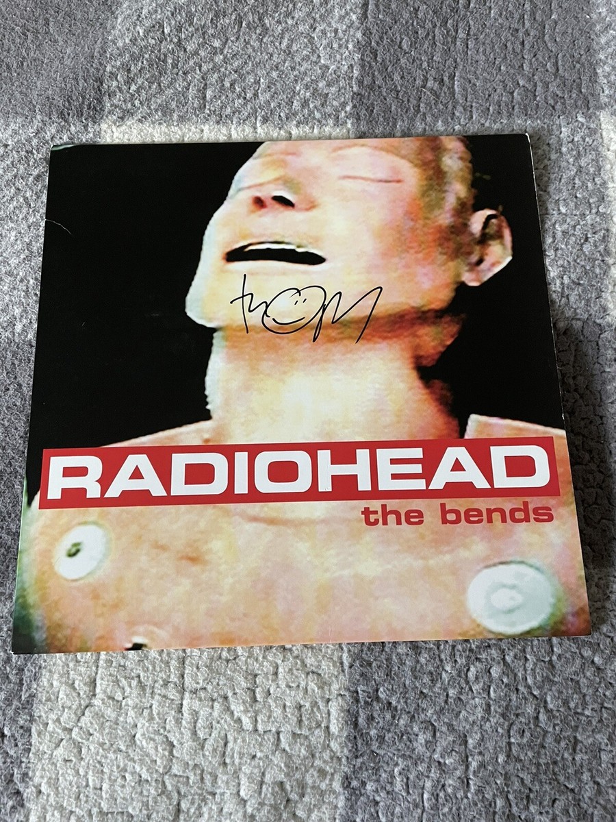 入手困難 Thom Yorke Radiohead LP レコードRecord THOM YORKE SIGNED RADIOHEAD A MOON SHAPED POOL ALBUM VINYL RECORD