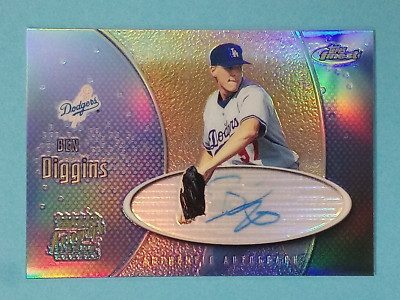 2001 Topps Finest AUTO Ben Diggins Los Angeles Dodgers #FA-BD ⚾ | eBay