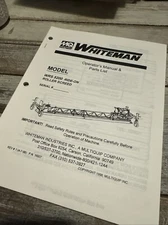 Multiquip WRS 5200 Ride-On Roller Screed Operation Parts Manual Maintenance Book