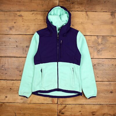 Vintage North Face Outdoorjacke S Denali Polartec Fleece Blau Damen