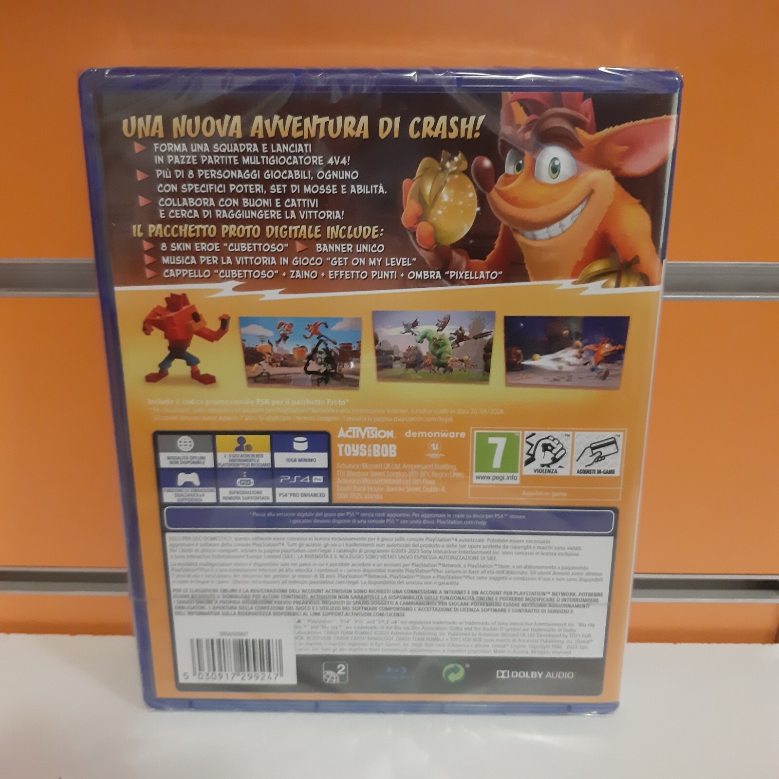 Crash Team Rumble Deluxe CrossGen Edition PS4 NUOVO ITA eBay
