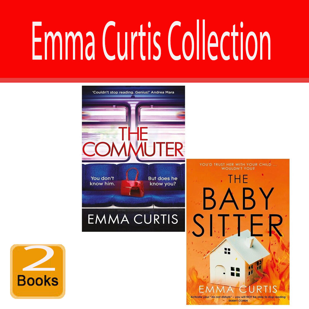 Emma Curtis Collection 2 Books Set Commuter, Babysitter Paperback