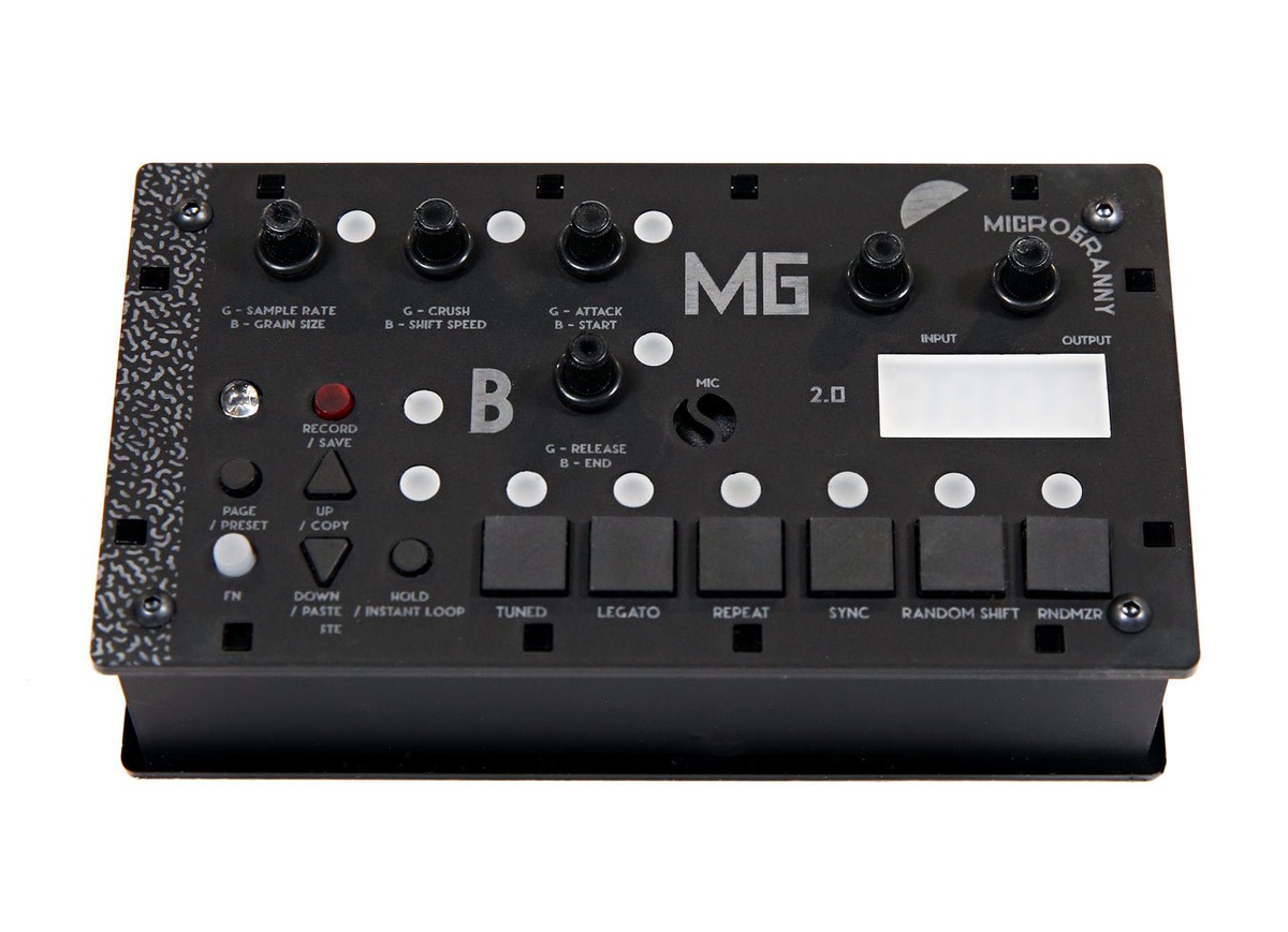 Bastl Instruments microGranny 2.5 送料無料 BASTL Instruments Micro Granny 2.5 Noir SAMPLER - NEW